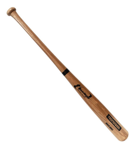 Bat Beisbol Montano Fresno Natural Franja Negra Adulto