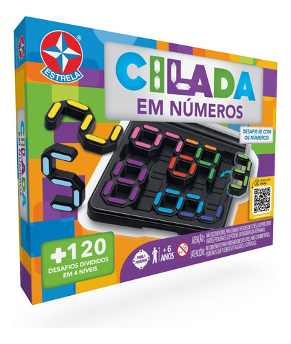 Jogo Cilada Números Estrela