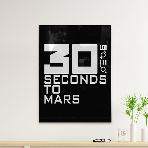 Cuadro Deco 30 Seconds To Mars (d1310 Boleto.store)