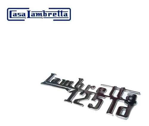 Imagen 1 de 7 de Insignia Casa Lambretta Ld 125. Motonetas Clasicas