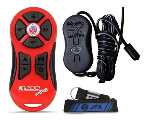 Controle Longa Distancia Jfa K1200 Vermelho Completo Melhor