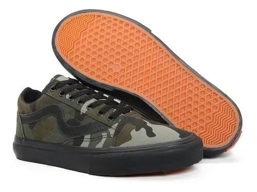 Tenis skatista camuflado hot sale