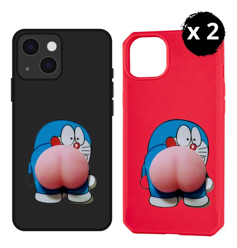 Pegatinas Squishy 3D con lindos glúteos, con 6