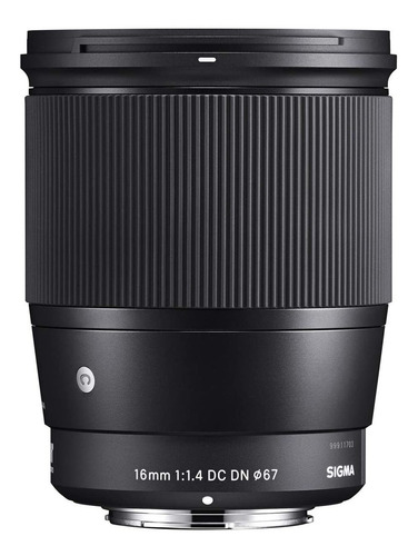 Imagen 2 de 6 de Lente Sigma 16mm F / 1.4 Contemporaneo Dc Dn Para Canon E...
