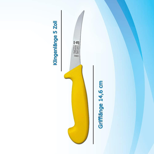 Solingen - Cuchillo Para Deshuesar Curvado De 5 Pulgadas, Cu