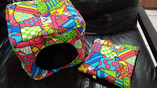 Cama Cubo Para Gatos /perros Razas Chicas