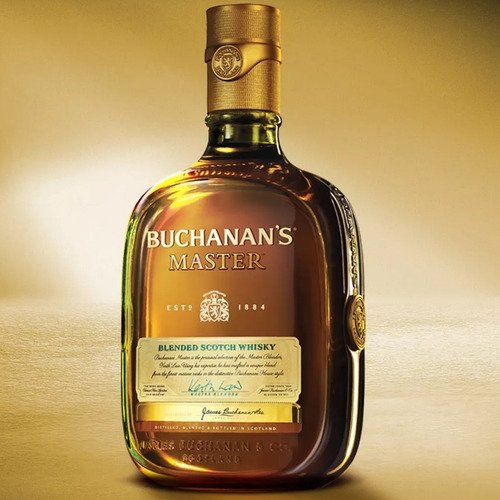 Buchanan's Master Blended Scotch Escocés 750 Ml 3 Piezas