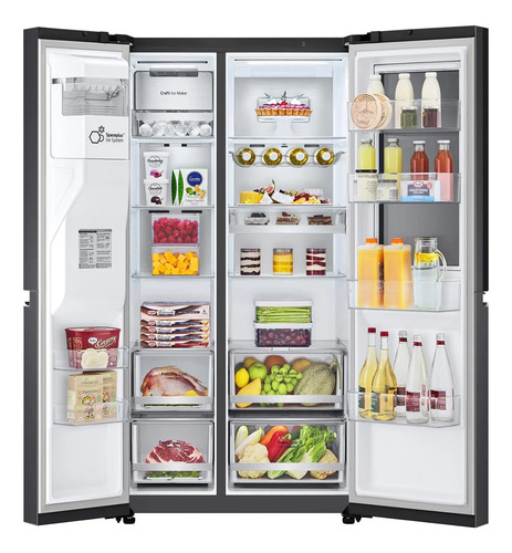 Refrigerador Side By Side LG 598 L No Frost Modelo Ls66sxtc