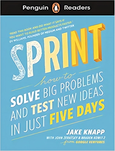 Sprint-5: Sprint-5, De Knapp, Jake. Editora Penguin & Macmillan Br, Capa Mole, Edição 1 Em Inglês Internacional, 2021