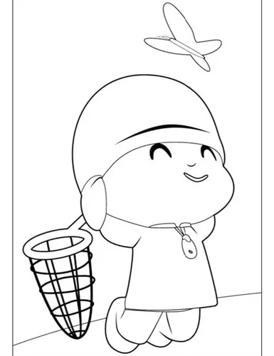 desenhos do pocoyo para colorir 4 –  – Desenhos para Colorir