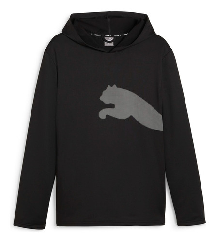 Sudadera Puma Train All Day Big Cat Hombre Negro