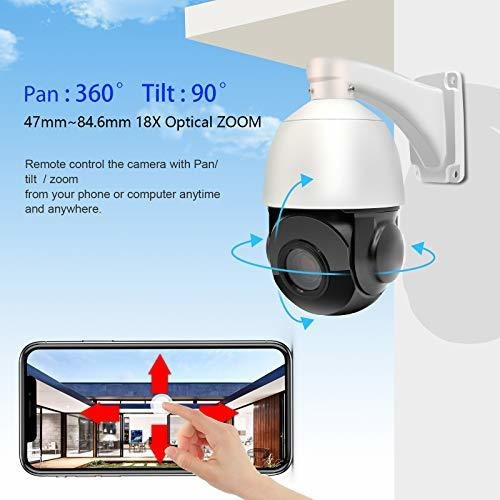 Para Ultra Hd 5mp Outdoor Security Ptz Poe Speed Dome Tilt