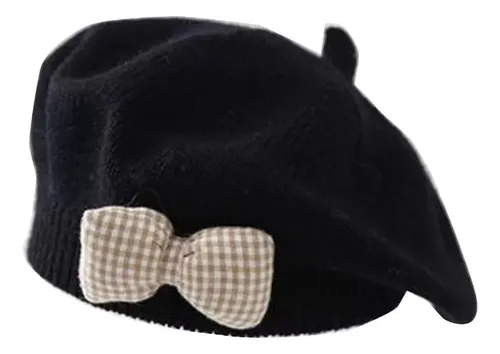 Boina De Punto Suave Y Cómoda Para Bebés Y Niñas.