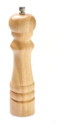 Moledor De Pimienta Sal Gruesa Molino Pimentero De Madera