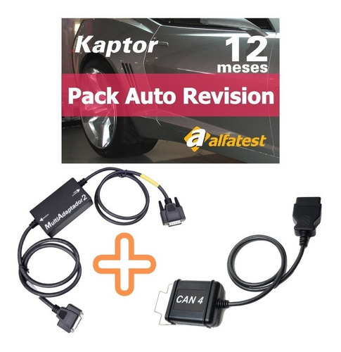 Kit Adaptadores Can 4 Cabo Multi Adaptador 2 E Auto Revision