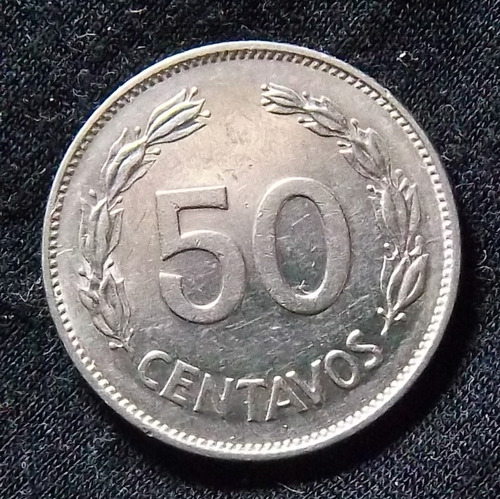 Ecuador 50 Centavos 1982 Excelente Km 81