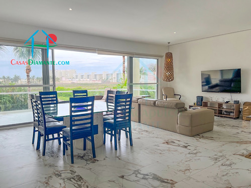 Pacífico Diamante Amarras 201. En Condominio Con Club De Playa. Con Terraza Y Bodega