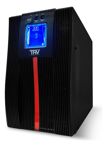 Ups Trv Macan 1500 On Line Doble Conversion /sinusoidal Pura Color Negro