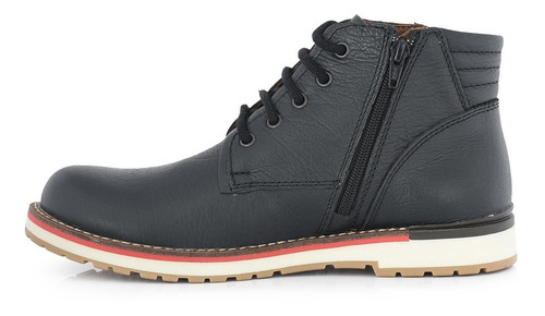Imagen 2 de 10 de Borcego Hombre Cuero Bota Briganti Goma Casual - Hcbo00914