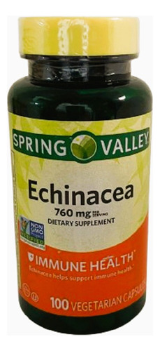 Echinacea 760mg - 100 Cap Spring Valley