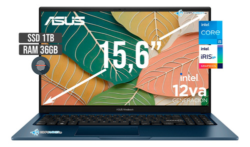 Asus Vivobook  Intel Core I5 1235u Ssd 1tb + Ram 36gb