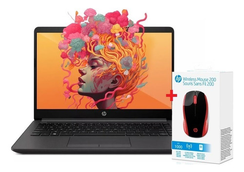 Laptop Hp Core I3 Ram 16gb Ssd 1tb Pan 14 + Mouse Hp Bluet (Usado)