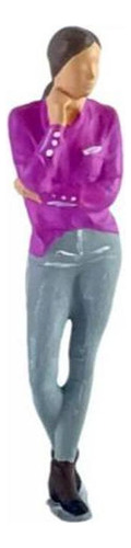Figuras De Hombres Y Escala 1:64, 2 Piezas, Modelo De Gris