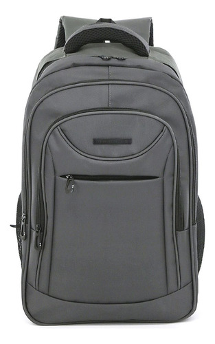 Mochila Portanotebook Travel Tech 18565 Gris Liso