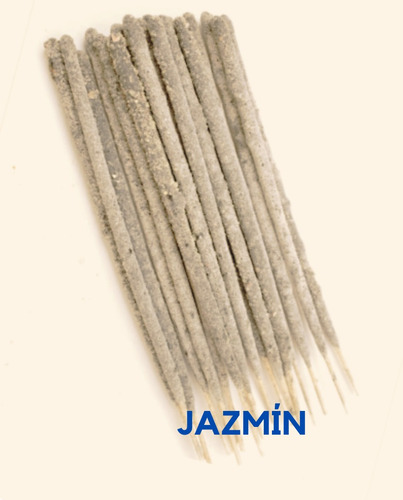 Incienso Artesanal 40 Varitas Gruesas De Aromas Exóticos Jazmín