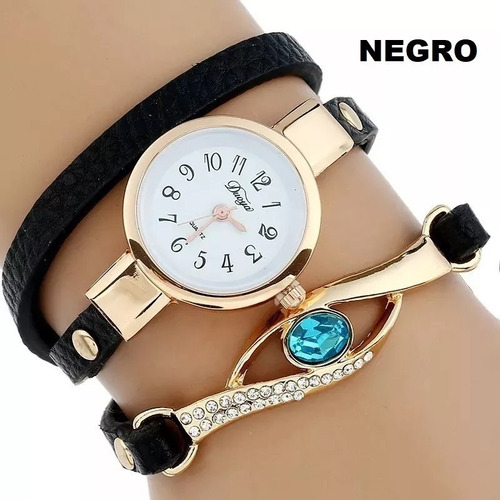 Reloj Pulsera Brazalete Dije Mujer Dama.