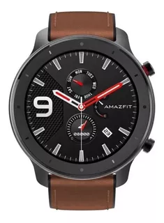 Smartwatch Amazfit Fashion Gtr 1.39 47mm Alloy Brown A1902 Cor da caixa Aluminum alloy