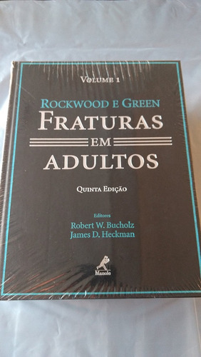 Fraturas Em Adultos - Volume 2, De Charles A. Rockwood. Editora Manole, Capa Mole Em Português