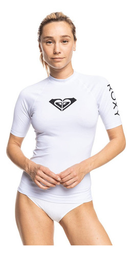 Bikini Roxy Roxy Rashguard De Manga Corta Para Mujer, Color