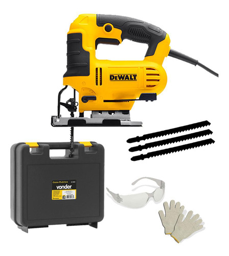 Serra Tico Tico Dewalt Dwe300 650w + Acessórios 110v