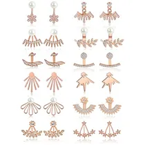 Comprar Aretes De Flor De Loto Aretes De Circonita Cúbica Para Mujer