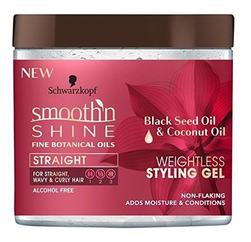 Gel Para Peinar - Smooth N Shine Straight Gel Weightless 16 