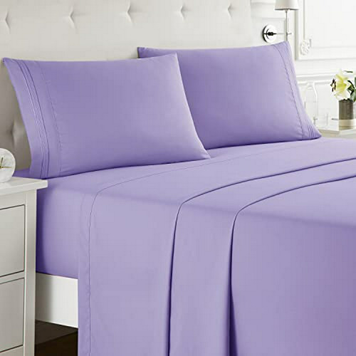 Sábanas Y Fundas - Nestl Bedding Soft Sheets Set 4 Piece Bed