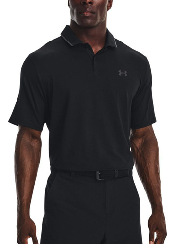 Polo Golf Under Armour Iso-chill Negro Hombre 1377364-001