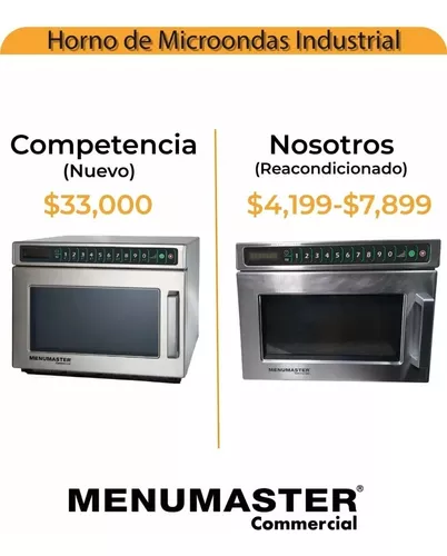 HORNO DE MICROONDAS MENUMASTER MDC12A2 1200W 11 NIV 12V PODER CTRL DIGITAL