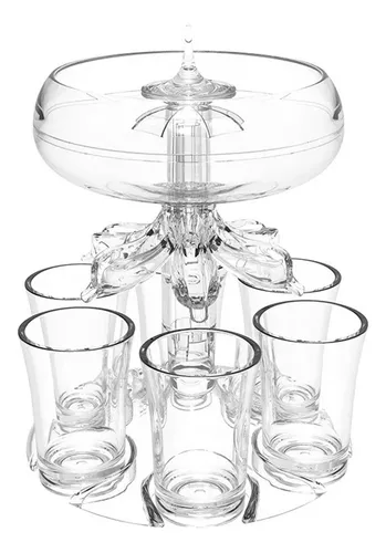comprar 2025 Set Dispensador De Bebidas Para Fiestas Con 6 Vasos D