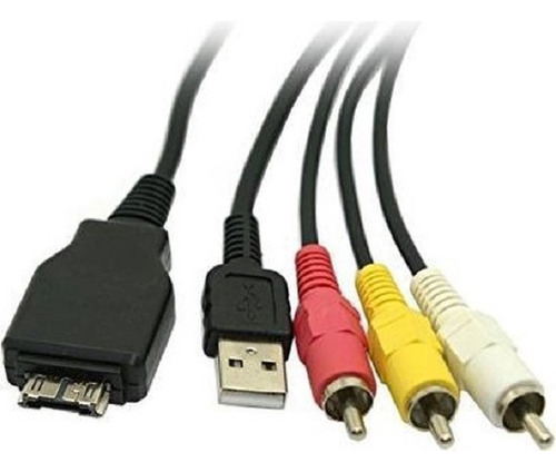 Cable Extension Usb Audio Y Video Para Sony W210 W220 W230