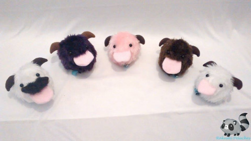 Poro Peluche 15cm Bigote League Of Legends Aram Lol