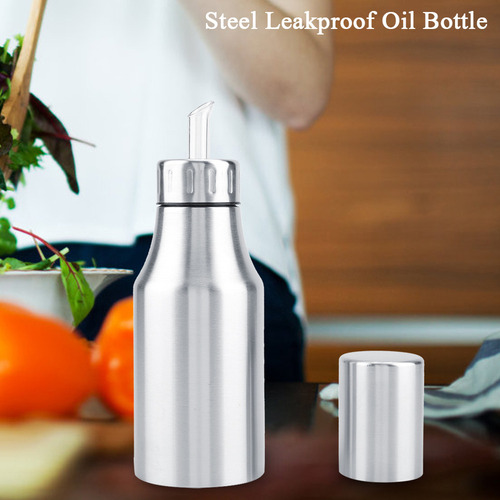 Botella De Aceite De Oliva De Acero Inoxidable Dispensador