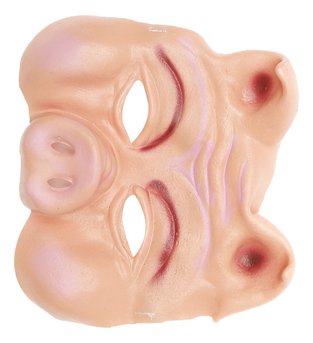 Fancy Ball Cosplay Pig Mask Half Face Animal Mask For Party