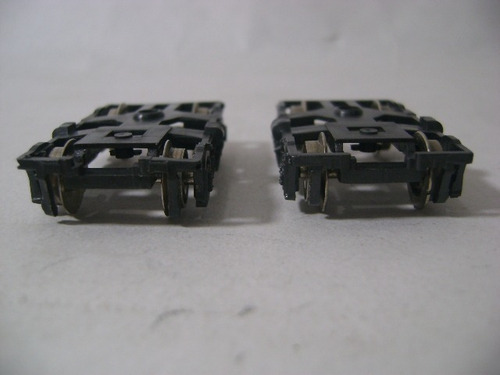 Imagen 9 de 10 de Nico 2 Boguies Pasajeros 2 Ejes C/ R Metal Rivar H0 (rbh 04)
