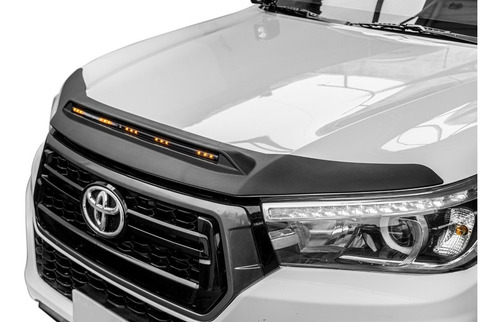 Imagen 2 de 7 de Vista Con Luz Led Cofre Toyota Hilux Revo Hood Abs