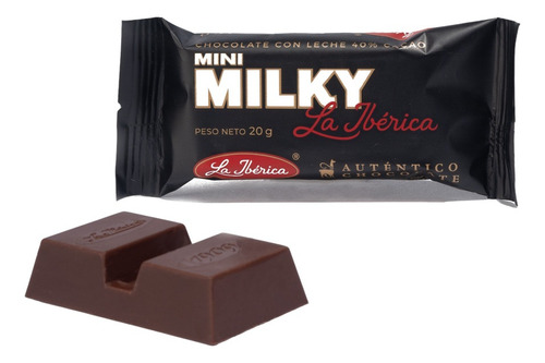 Chocolate Barra Mini Milky 20g