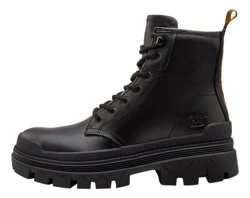 Bota Heavy De Caballero Caterpillar 0893 Color Negro