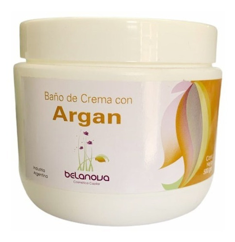 Baño De Crema De Oleo De Argan Belanova X 500grs