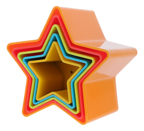 5 Tazas Para Bebés: Juguete Educativo Con Números -